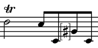 Step 3: Move accidental and previous note
